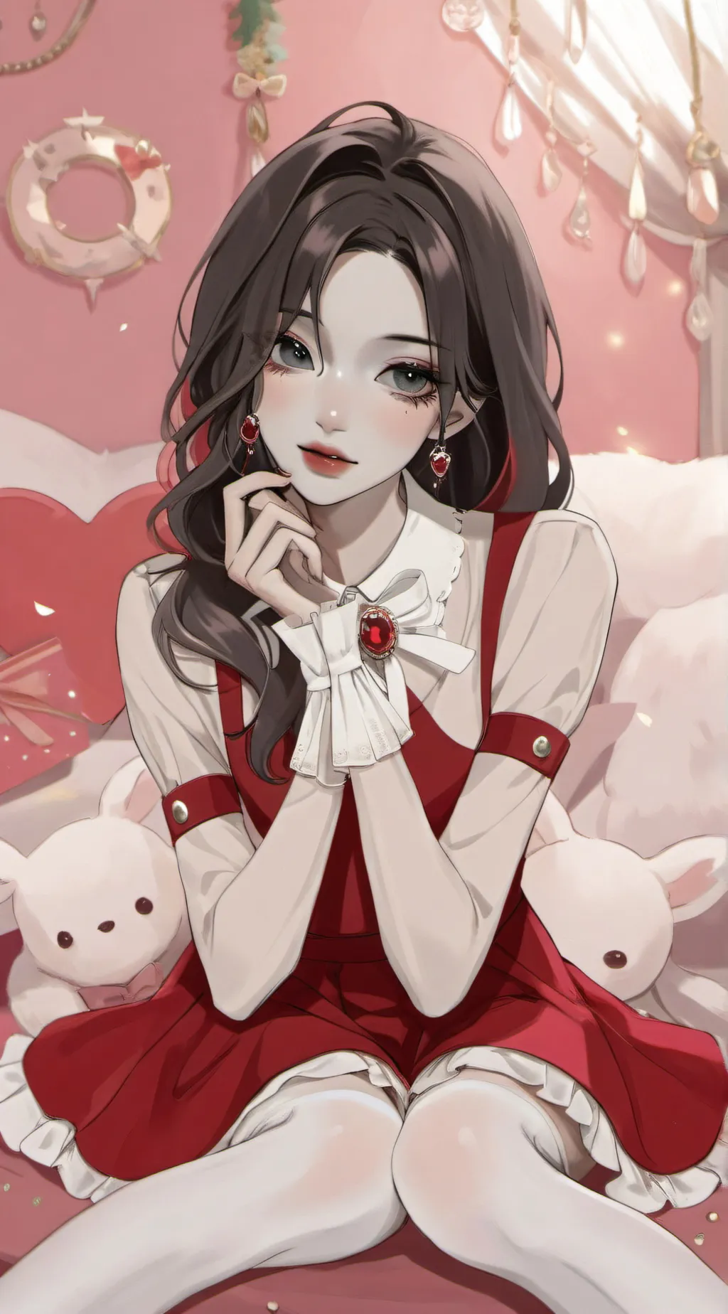 ai character: 🥀leonie🥀 background