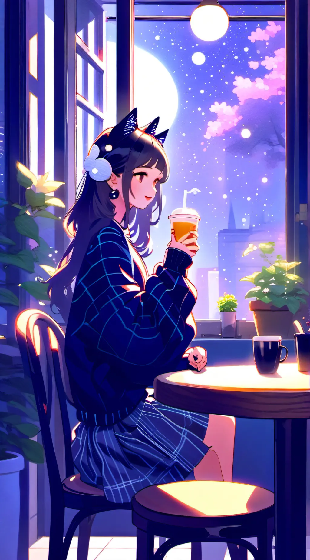 ai character: Lily background