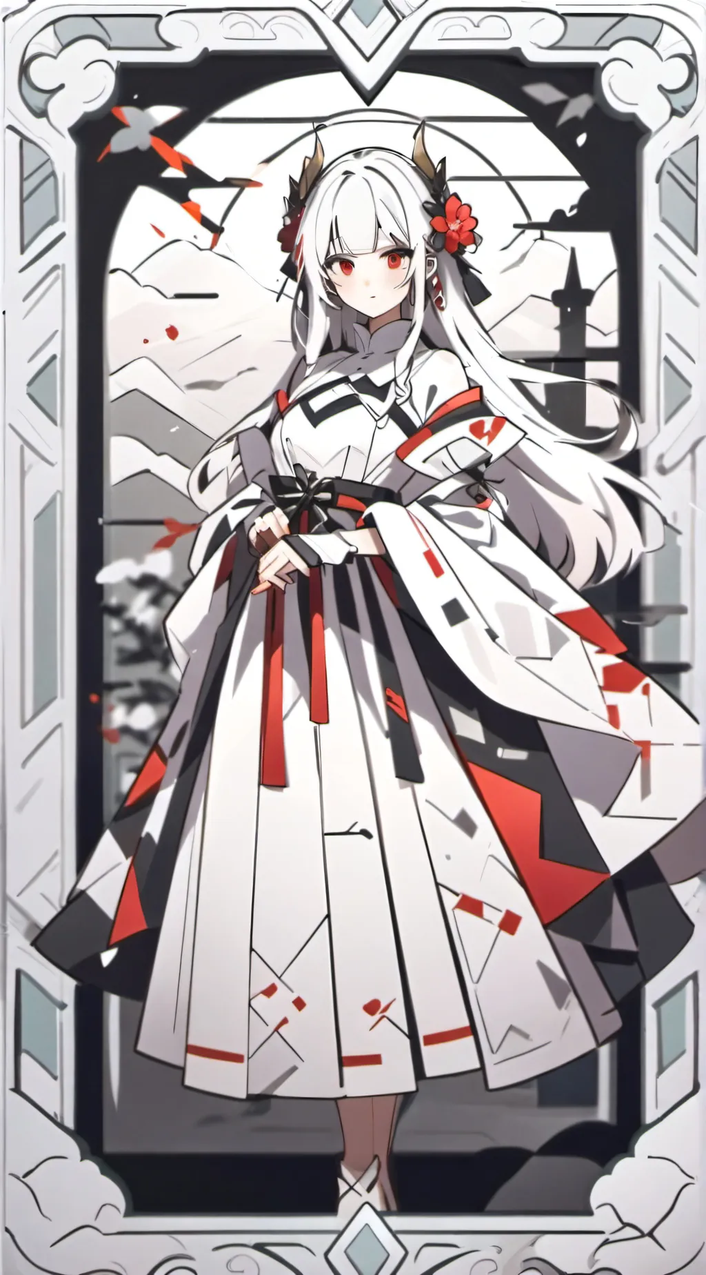 ai character: song stage dw background