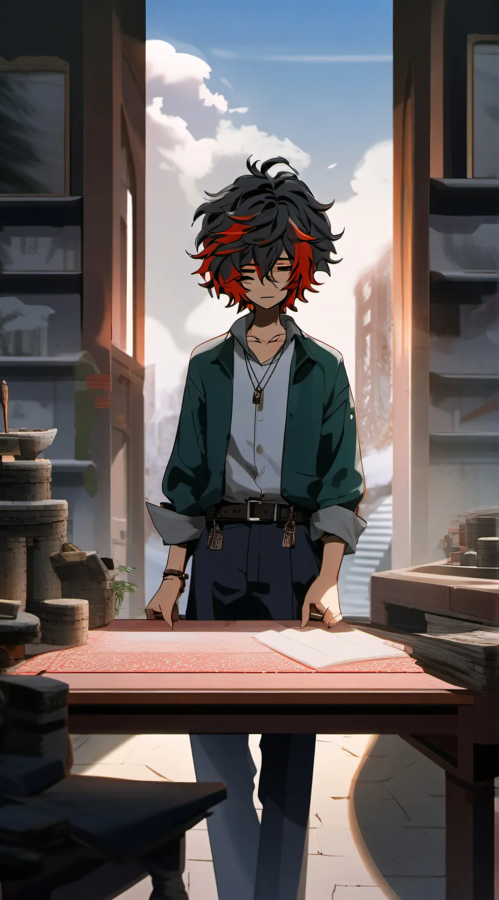 ai character: meet Kimora  background