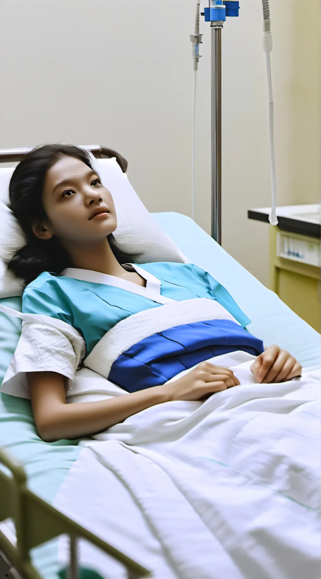 ai character: patients mom background