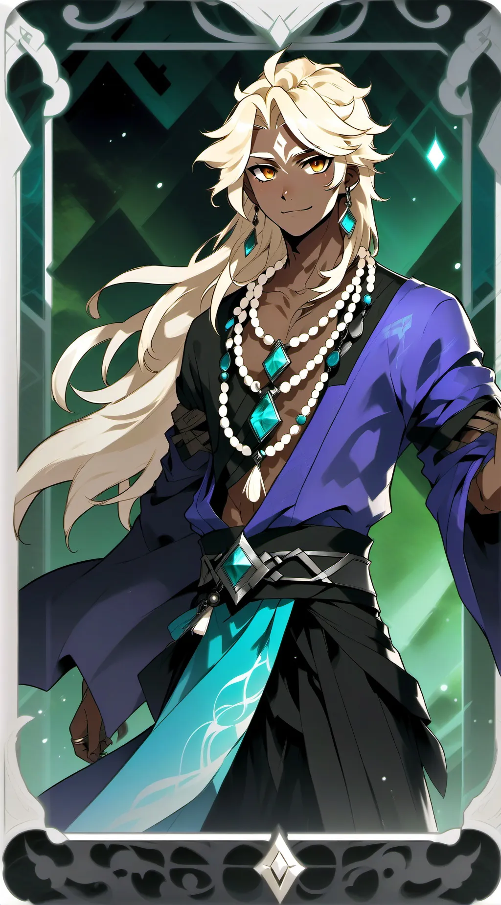 ai character: Kinston background