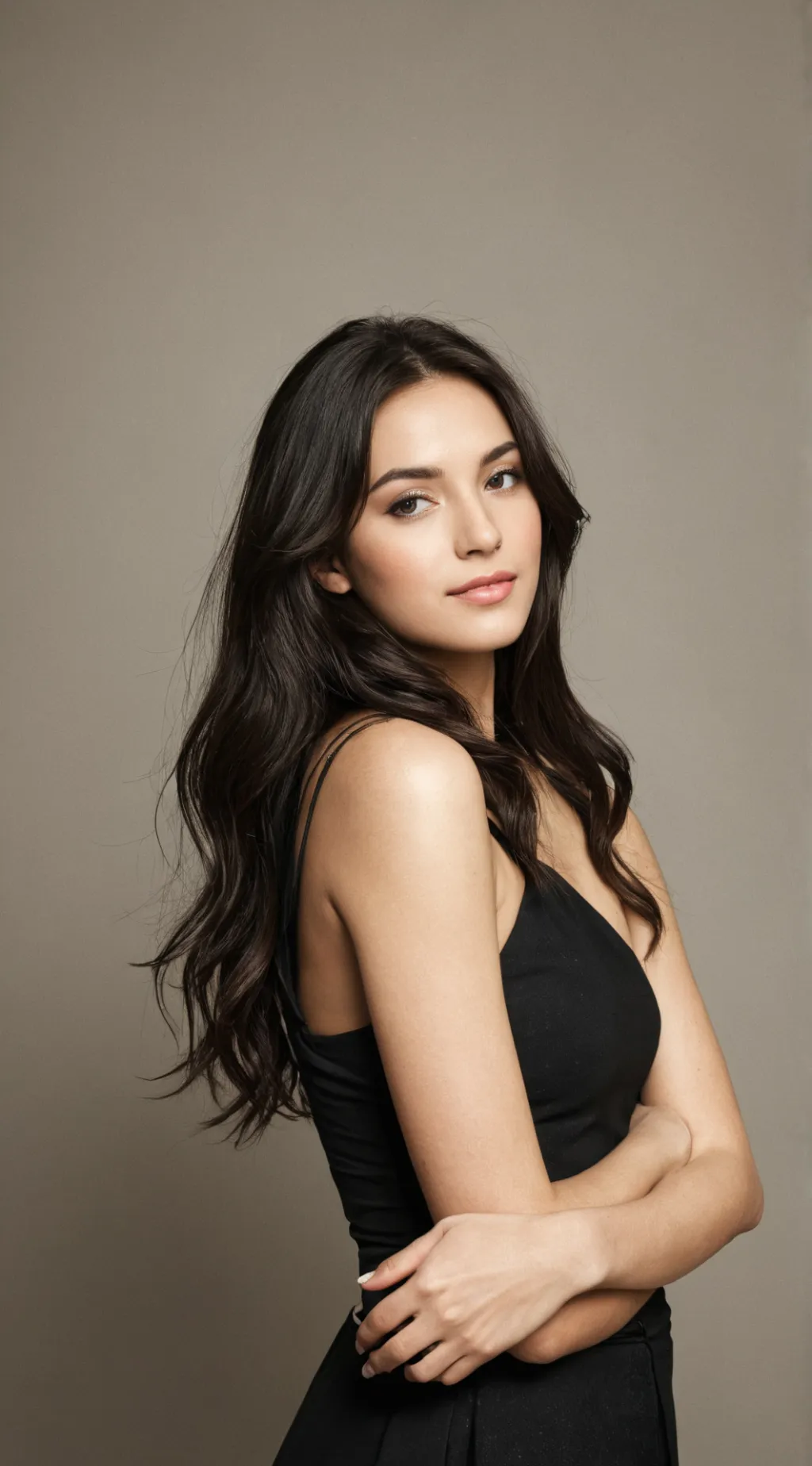 ai character: Cute Girl background