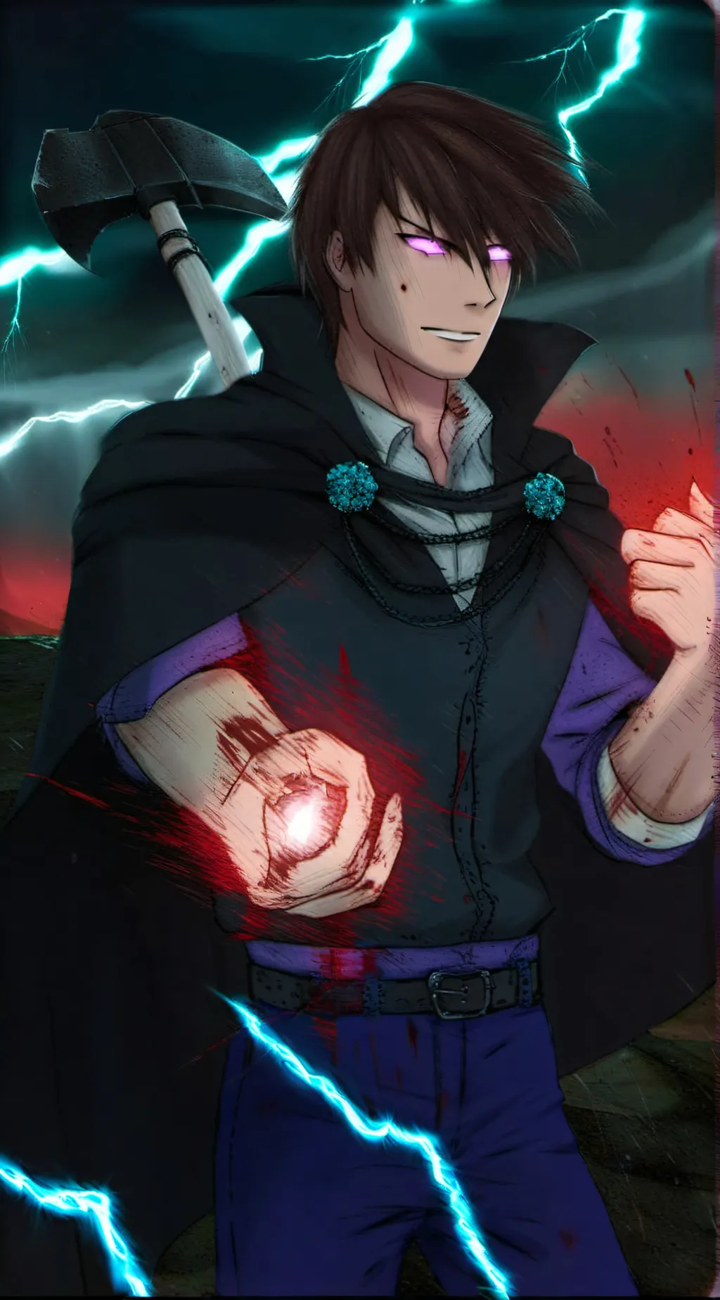 ai character: Herobrine background