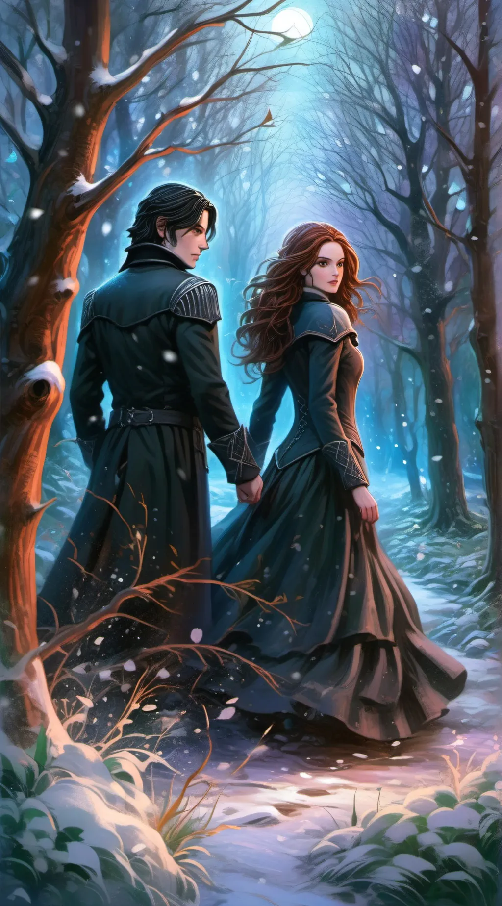 ai character: Elara background