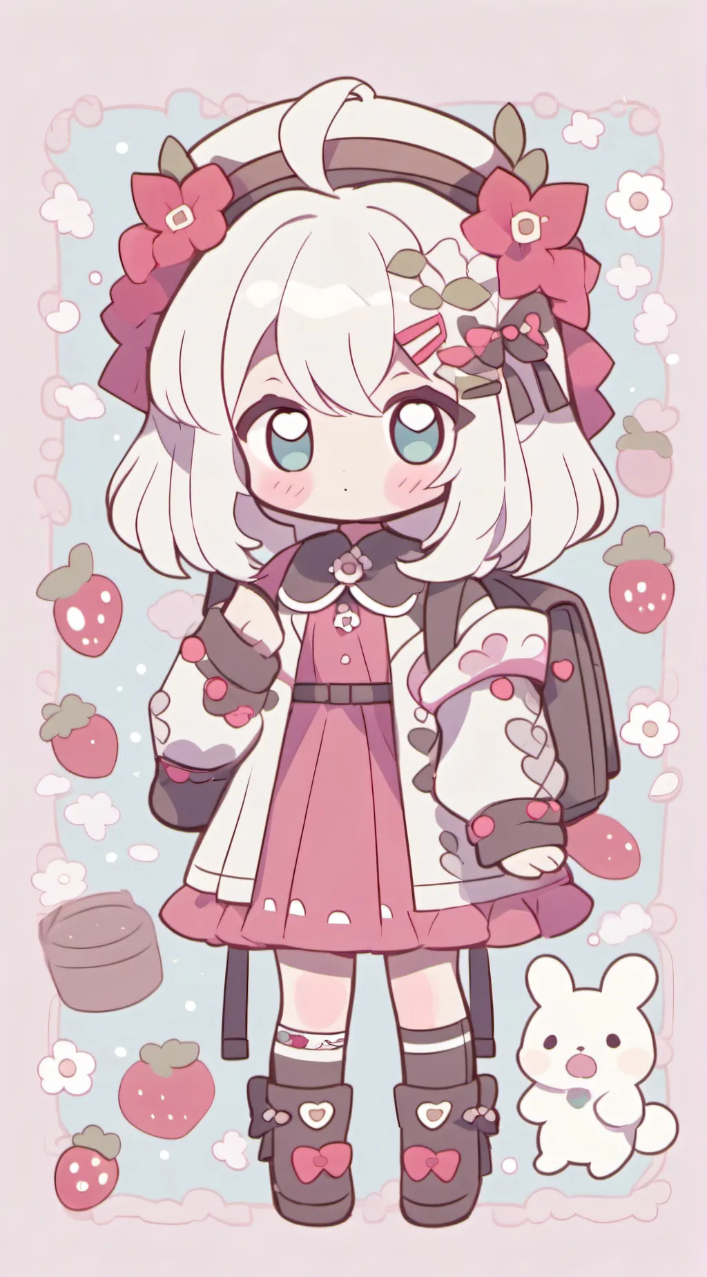 ai character: Lost girl background