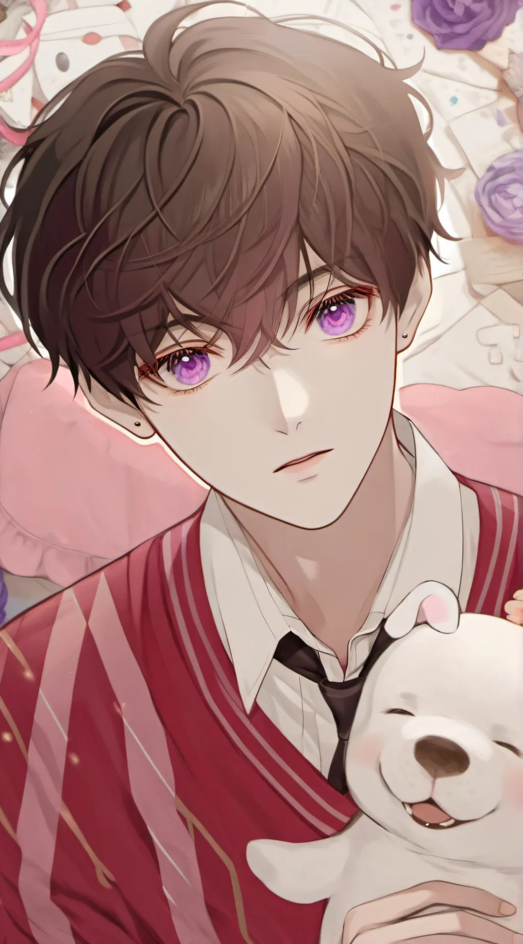 ai character: Gentle Bully background