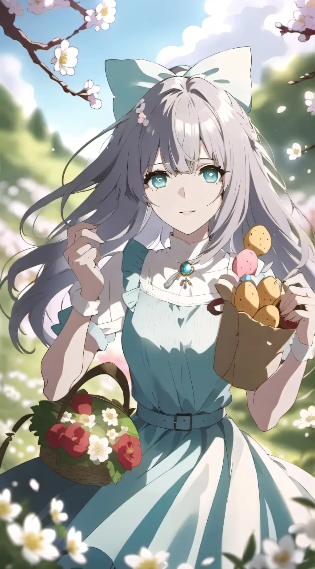 ai character: lilly background