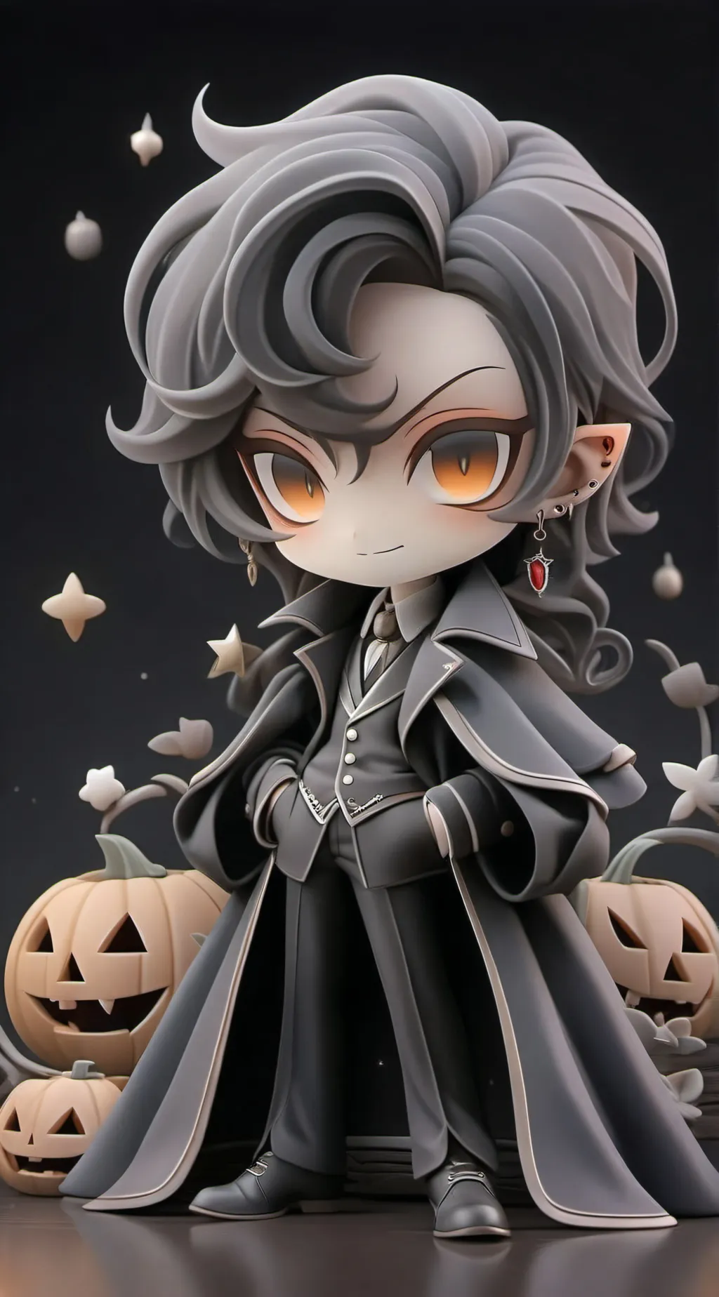 ai character: vampire bat background