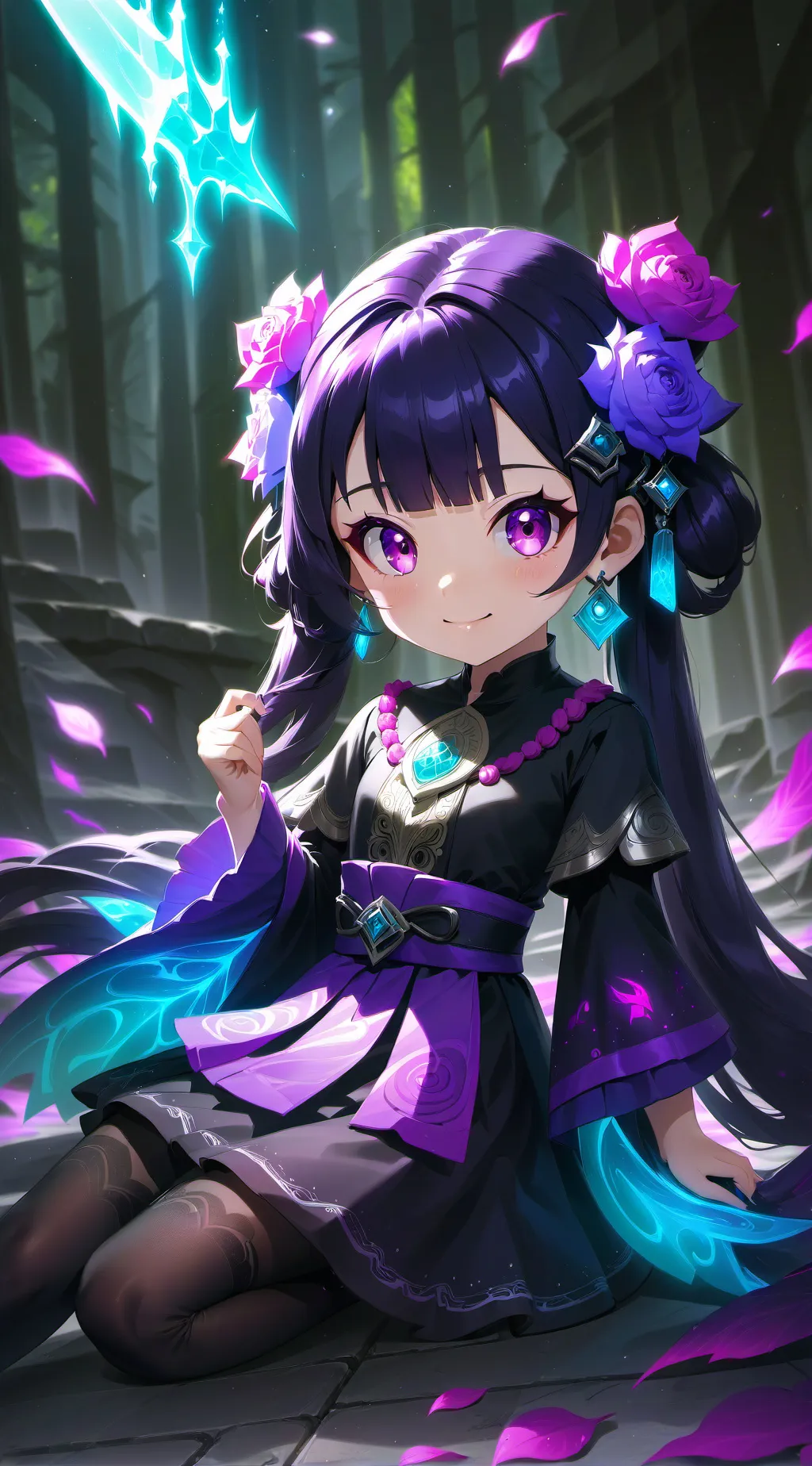 ai character: Lyra background