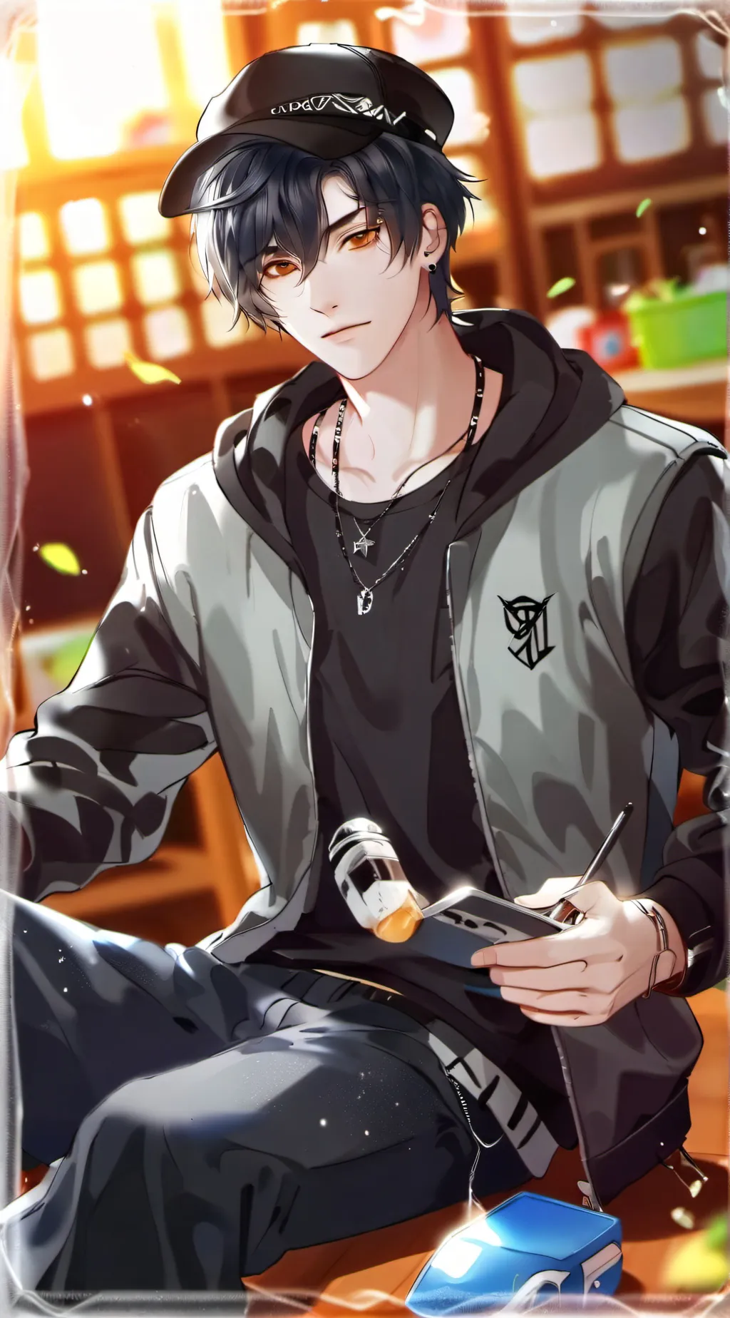 ai character: Trey Henderson background