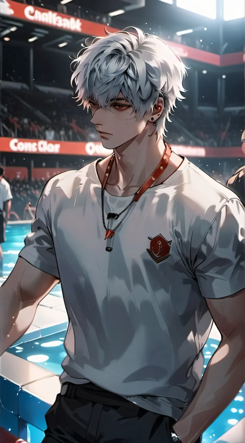 ai character: Liam 19 yeaes old  background