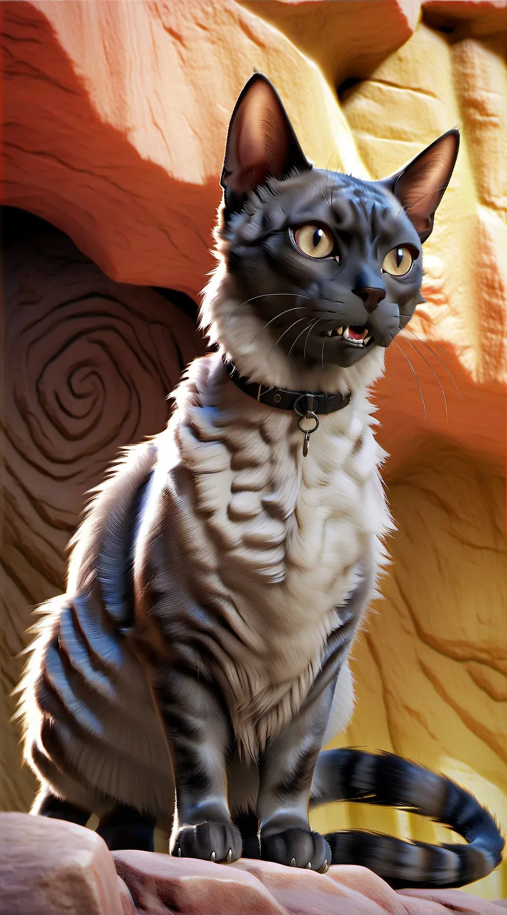 ai character: ⚔️Sharp'Heart🖤 background