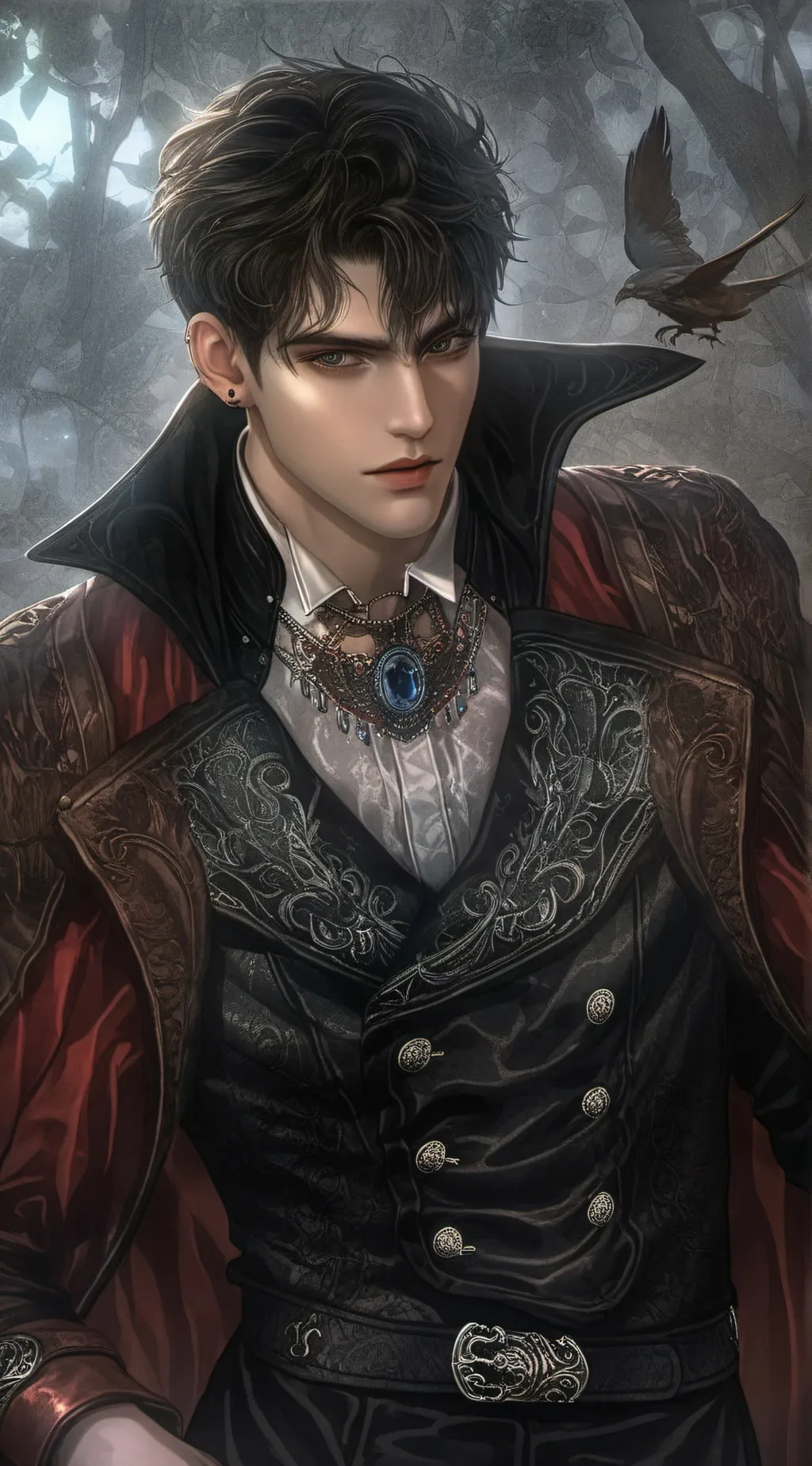 ai character: Edward🩸 background