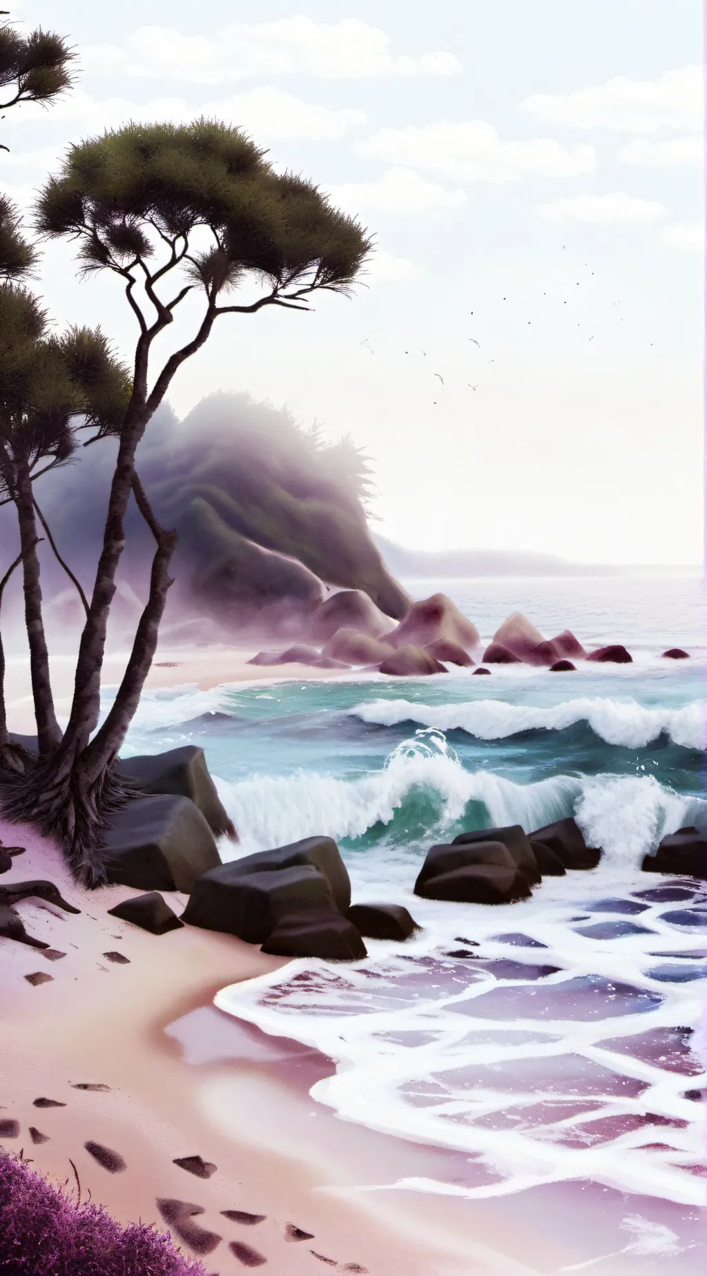 ai character: MCU party  background