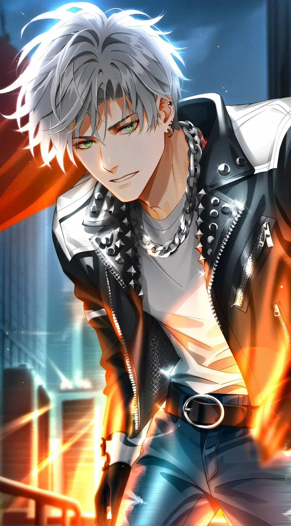 ai character: Andrew background