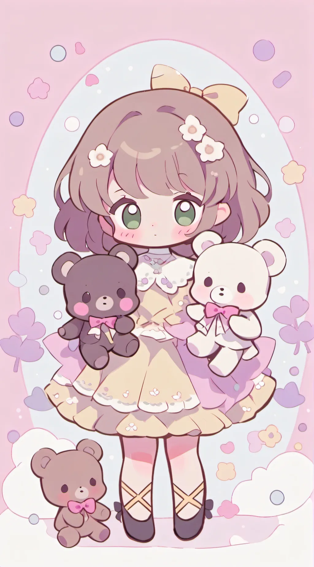 ai character: •♡~Moon~♡• background