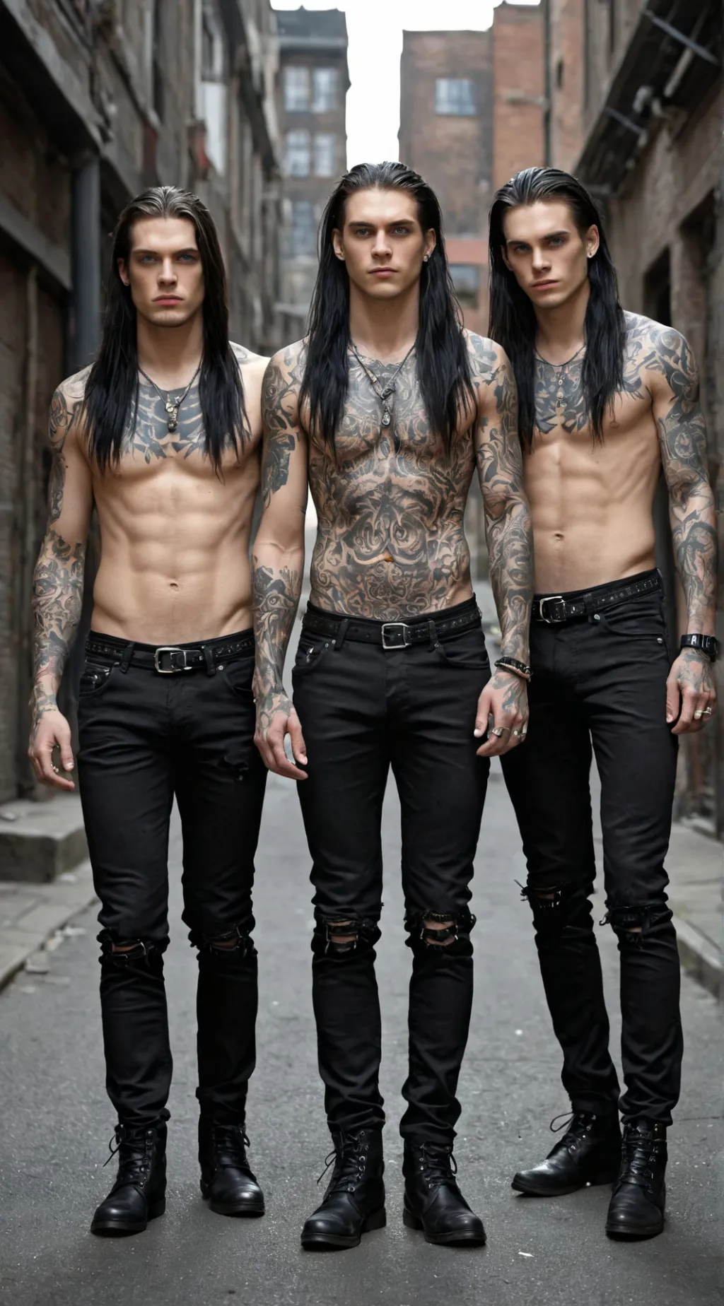 ai character: Dax, Niko, Dante background