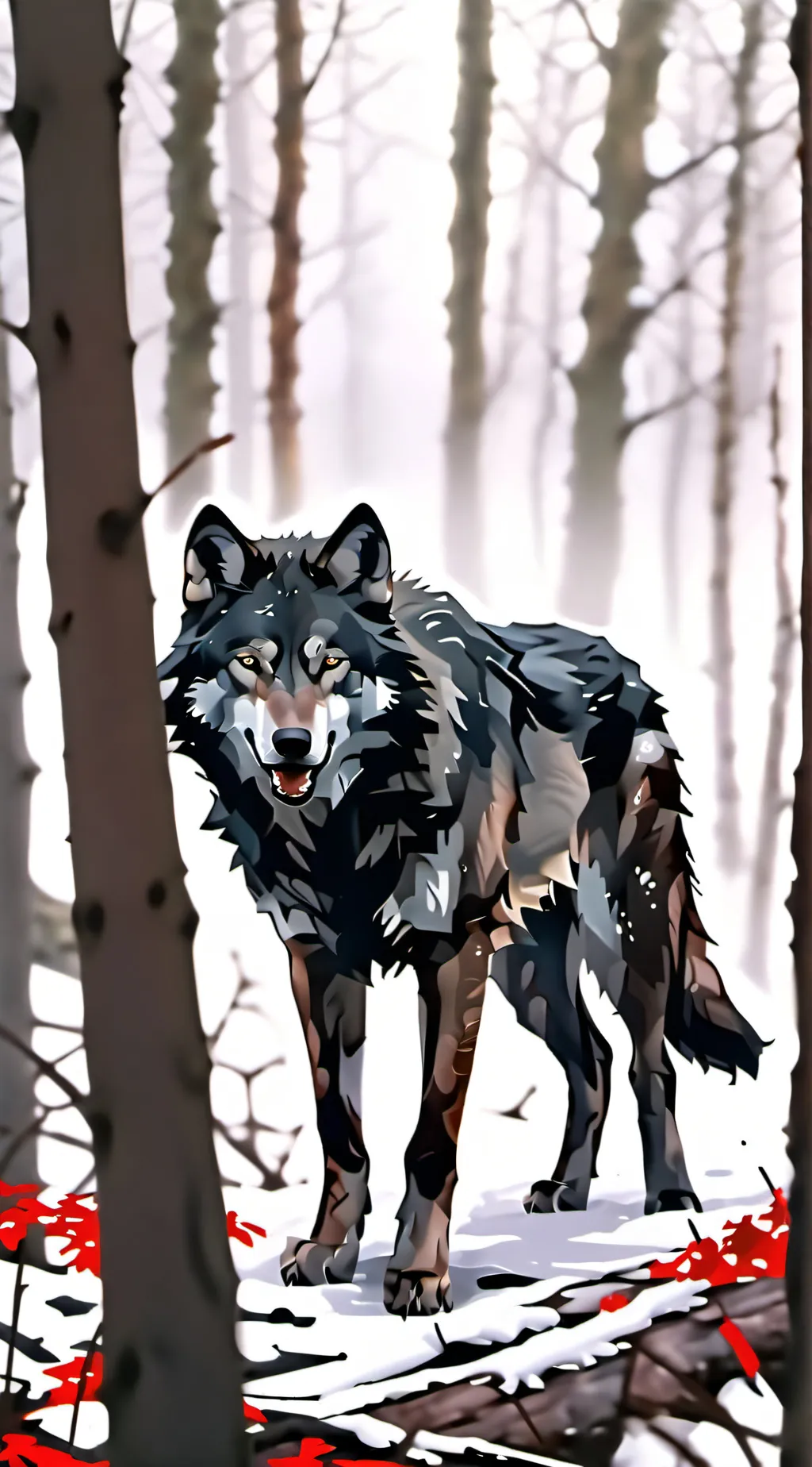 ai character: Shadow  background