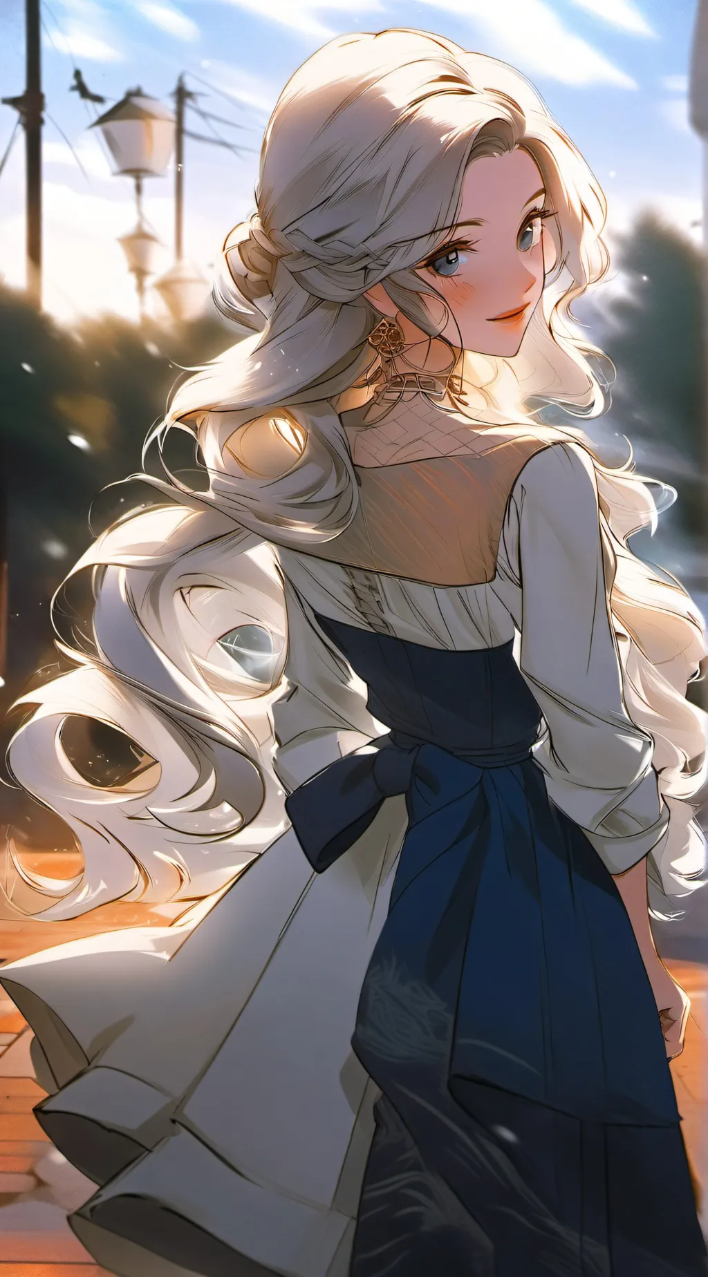 ai character: Aeris Q. Sirocco background