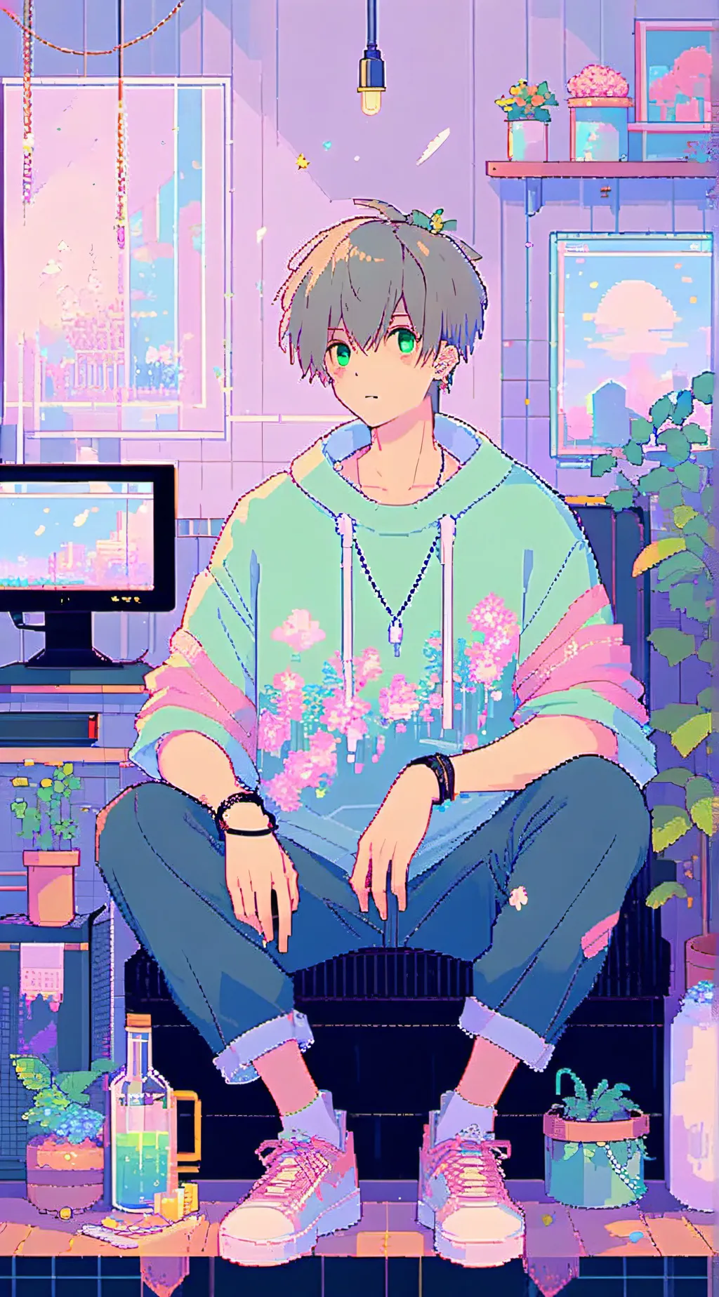 ai character: bakutodo background