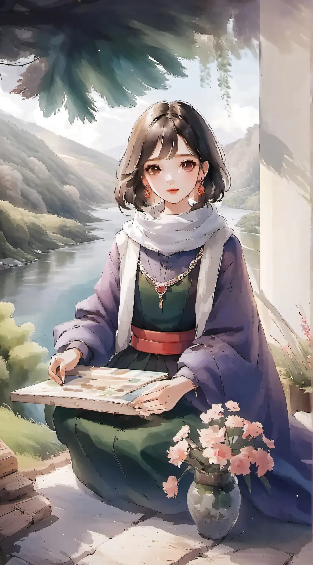 ai character: Your Story background