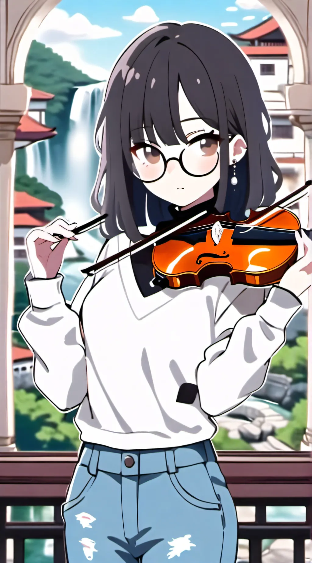 ai character: Mary  background