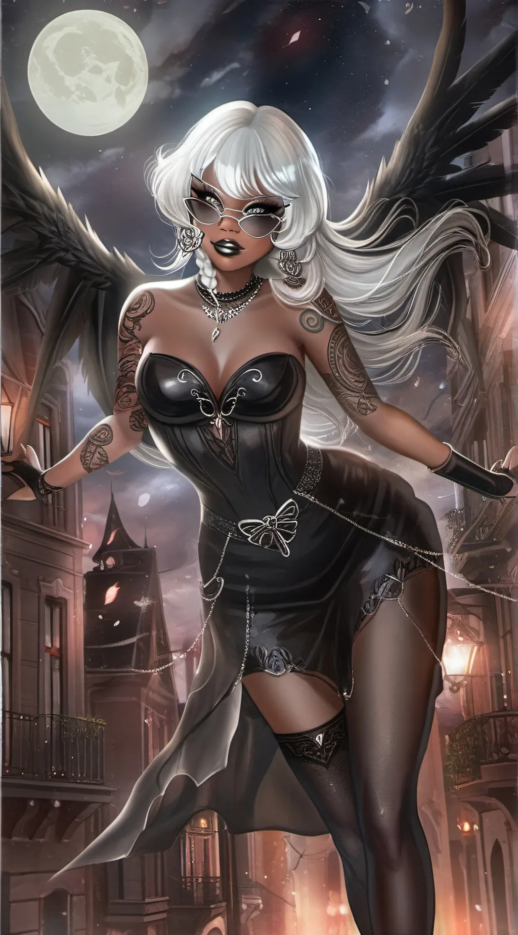 ai character: Nyx background