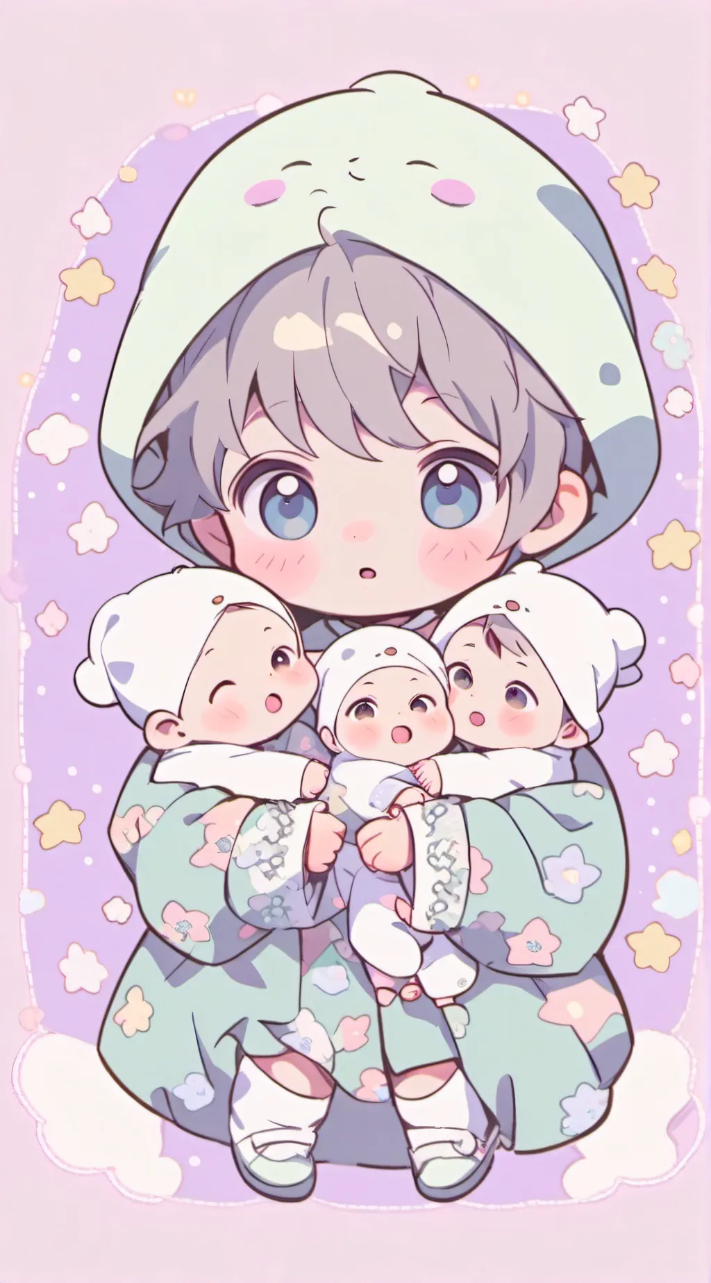 ai character: Sam Ari Ben Eva background