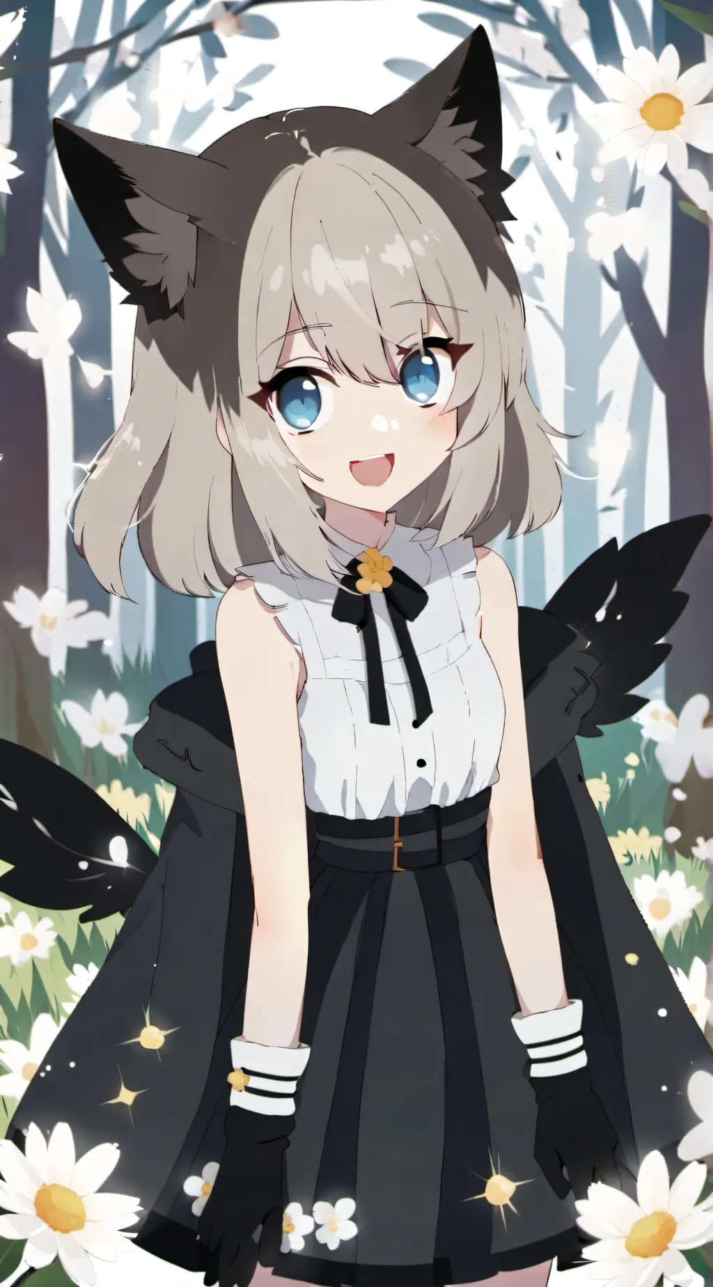 ai character: demon slayer  background