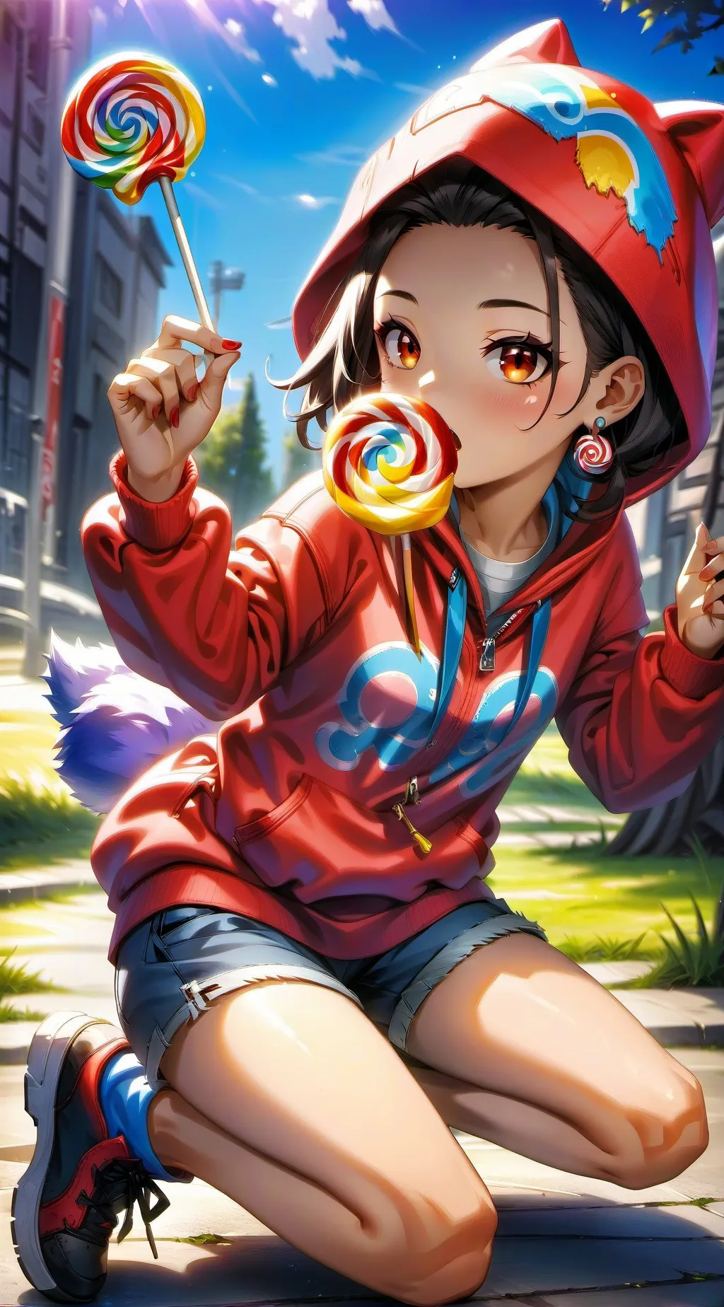 ai character: Rin background