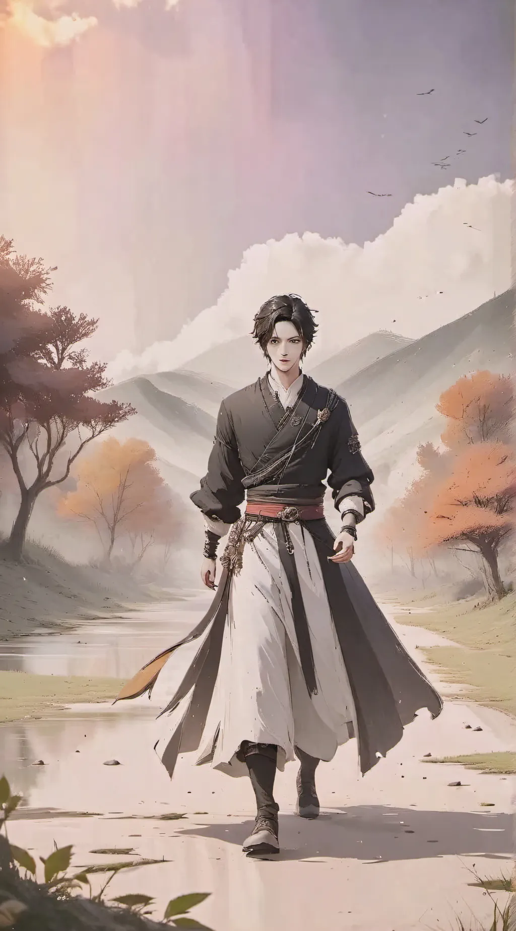 ai character: Flex  background