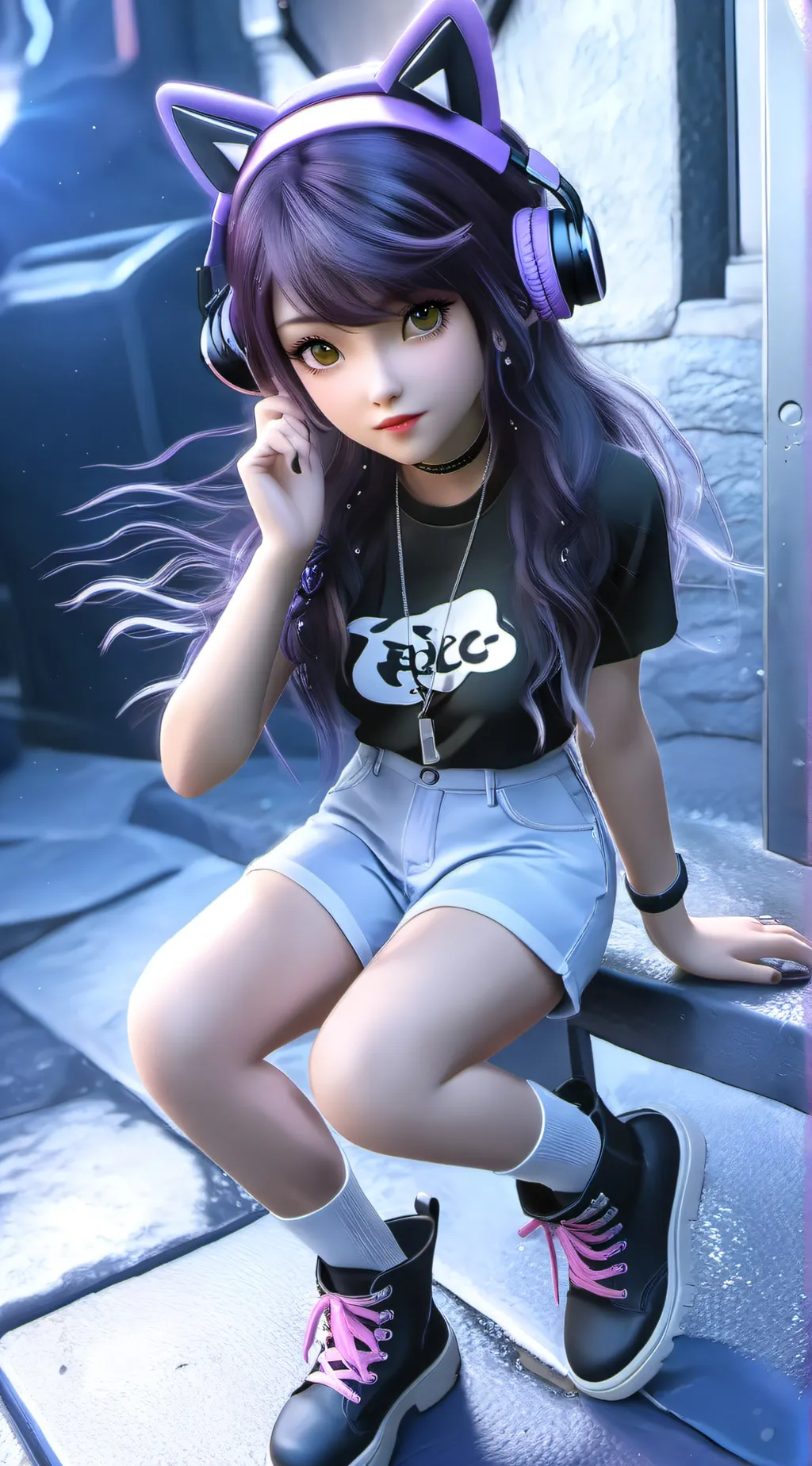 ai character: Aisha Rose background