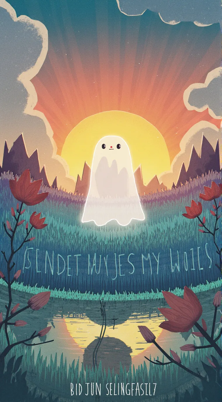 ai character: Hot day  background