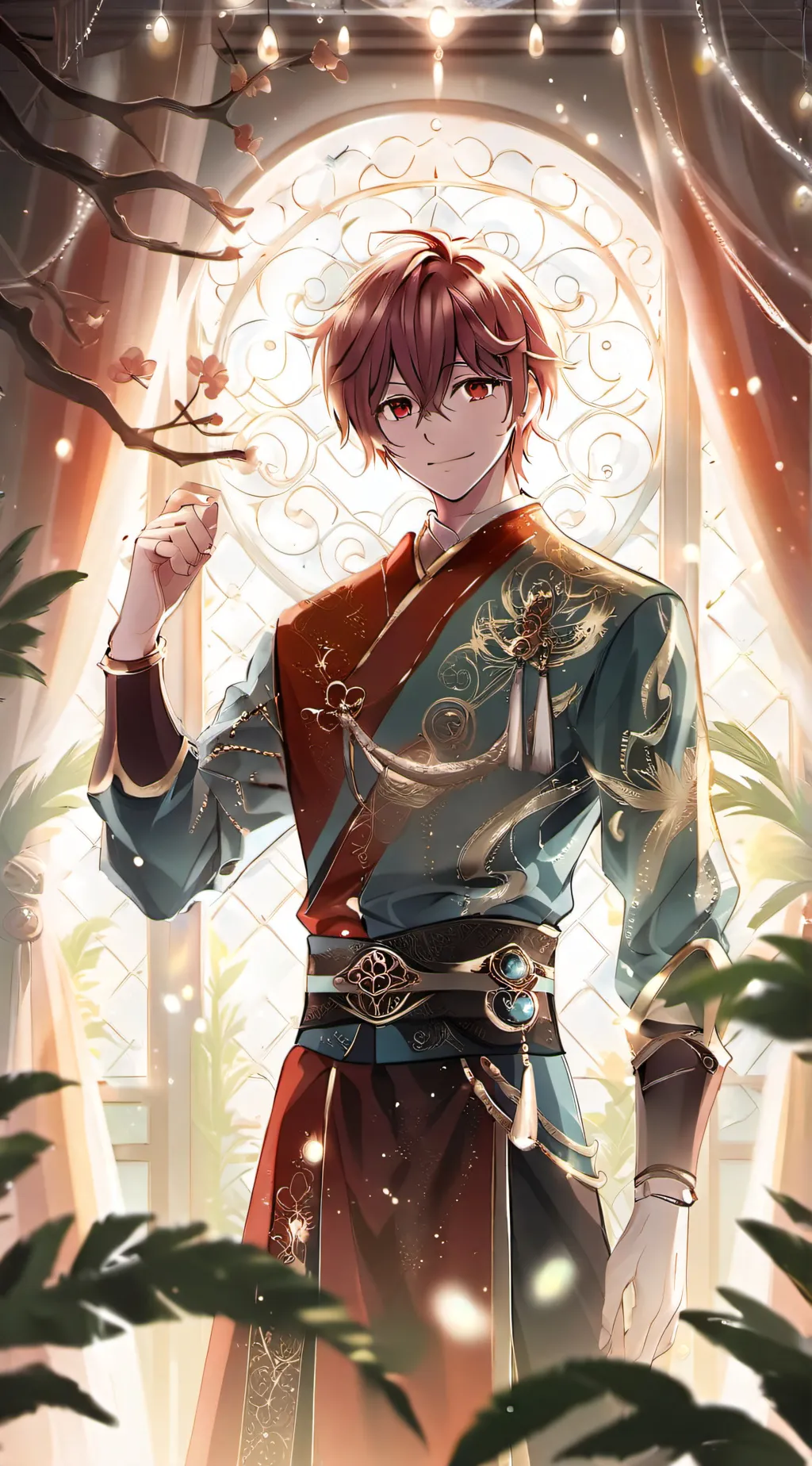 ai character: tanjiro kamado background