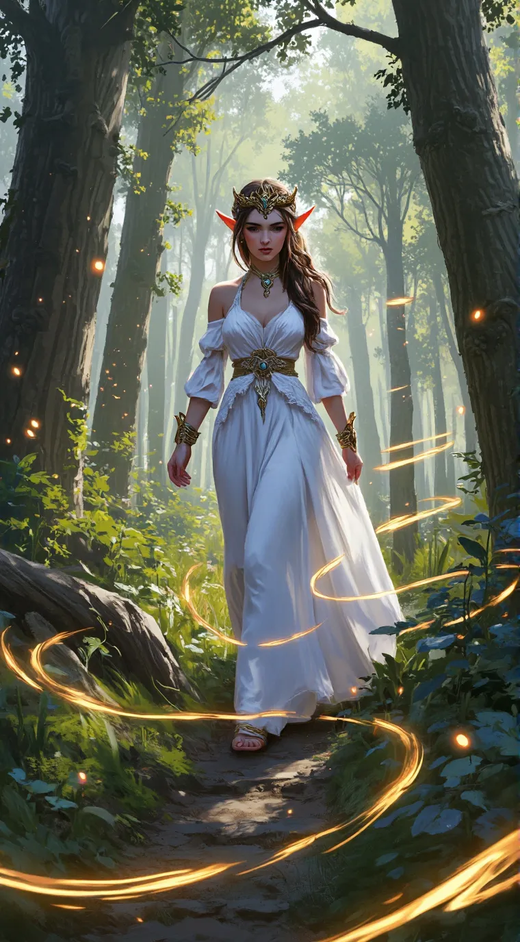 ai character: Laura  background