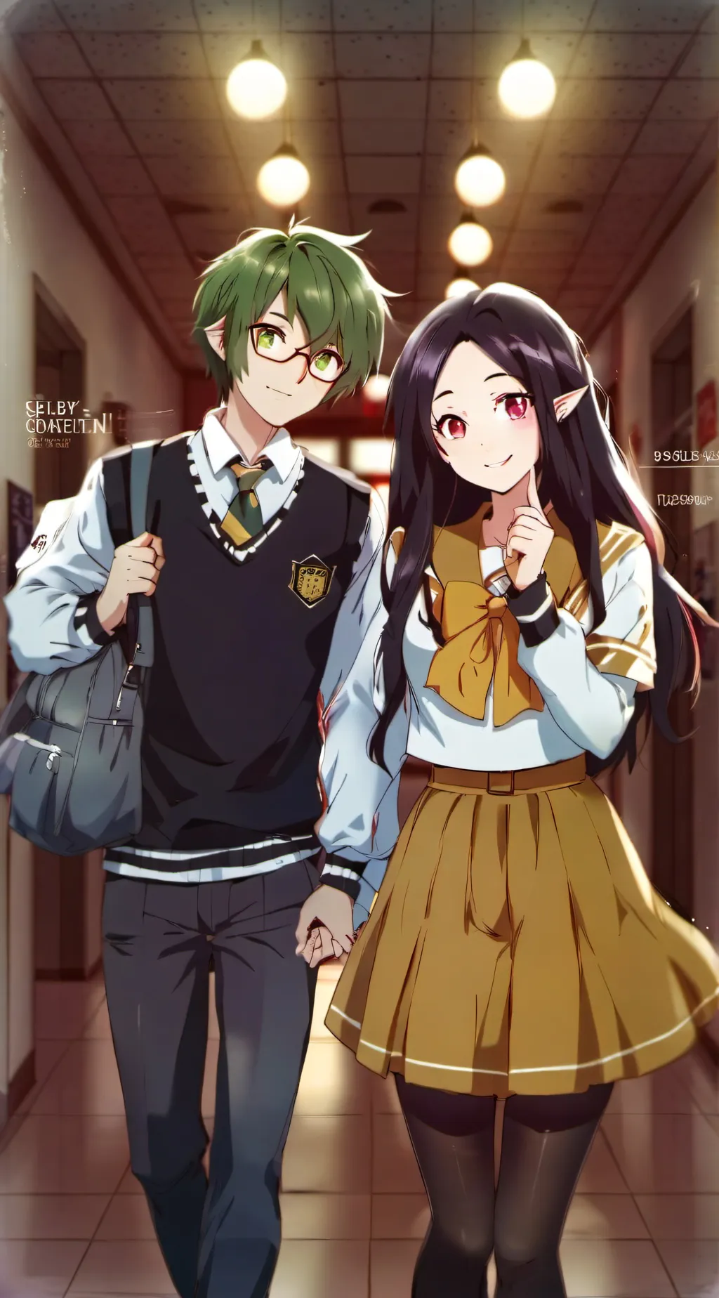 ai character: Andrew and Susie background