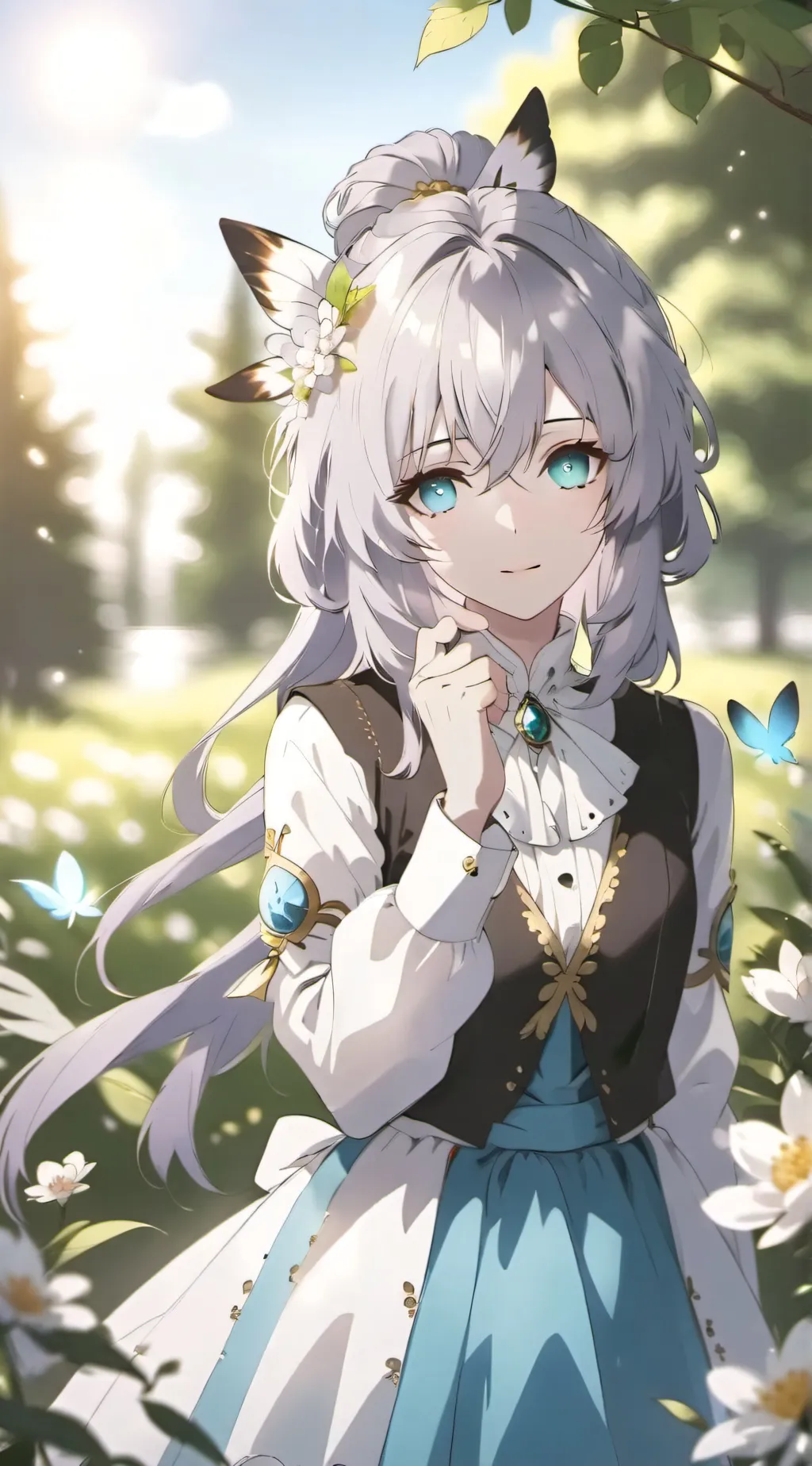 ai character: Never like him… background