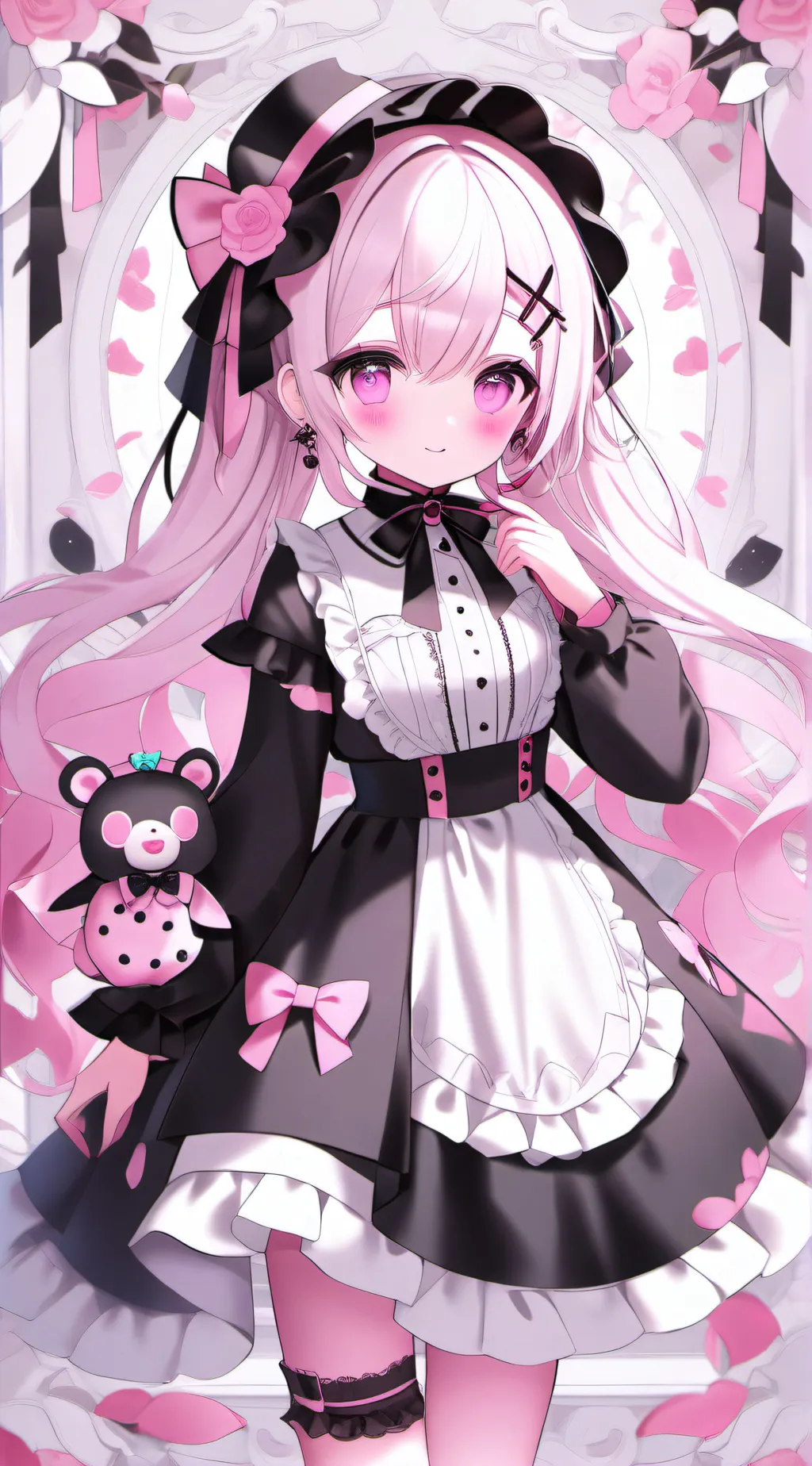 ai character: Cute babies Edward background