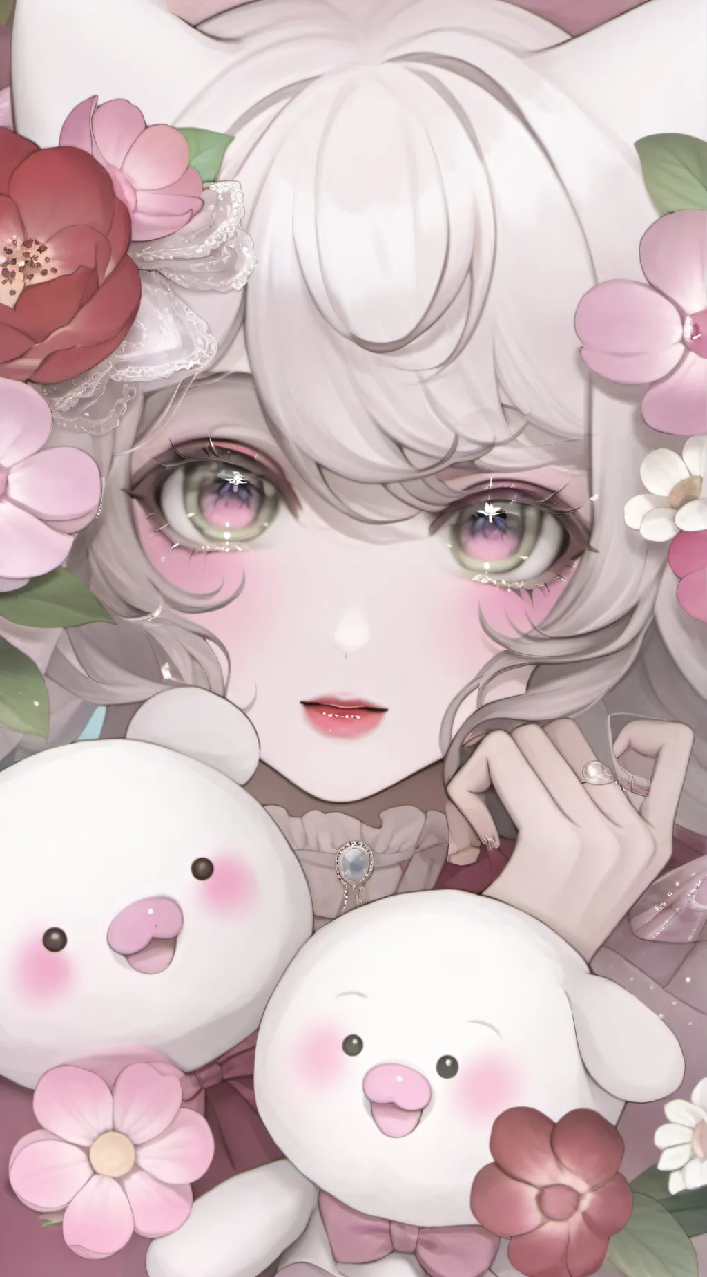 ai character: rosa background