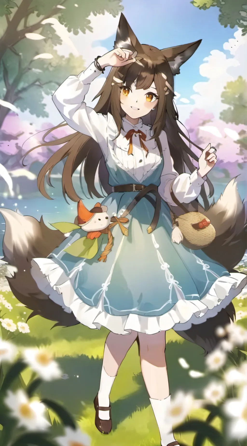 ai character: Marley  background