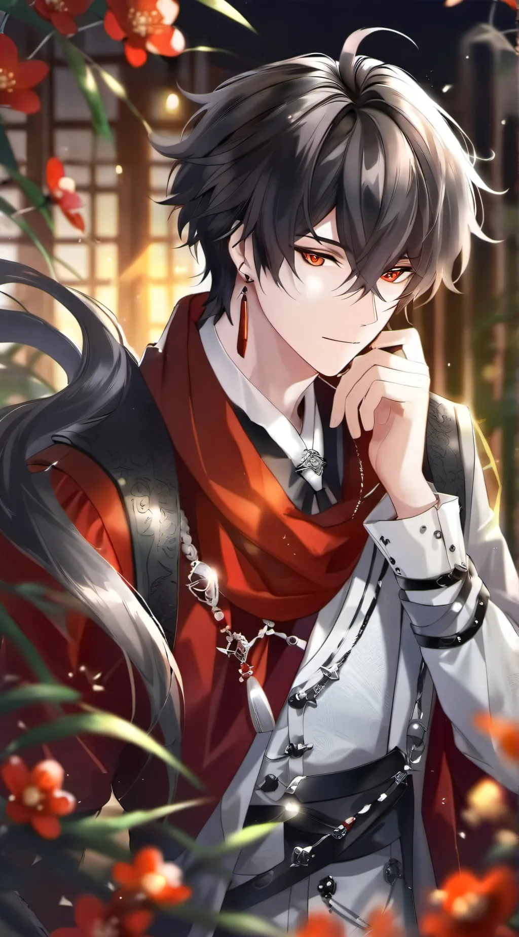 ai character: Leo background