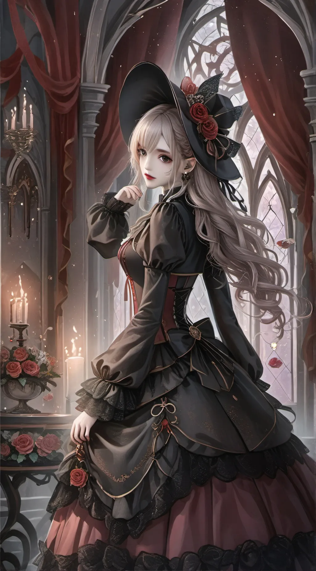 ai character: star Academy ^^✨ background