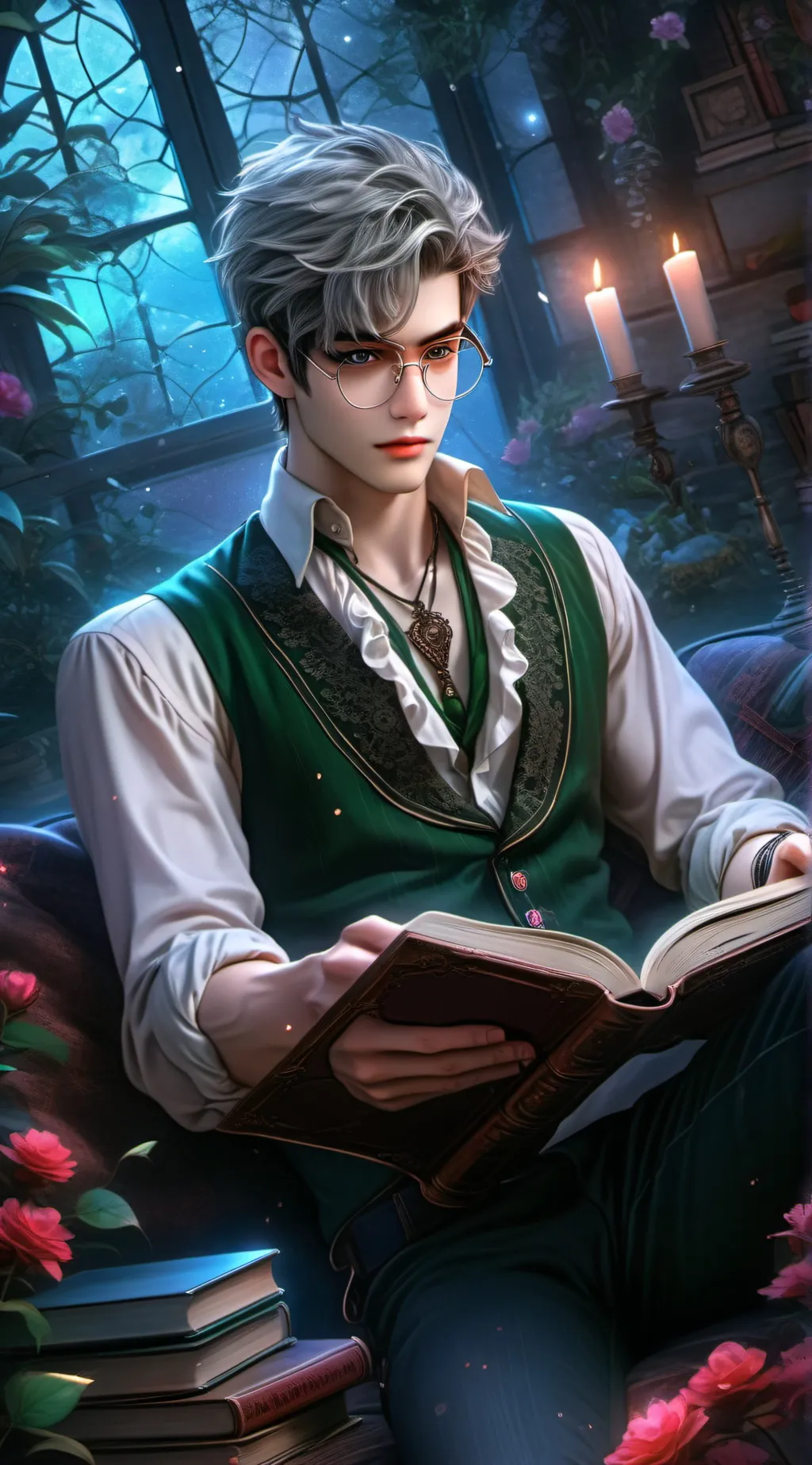 ai character: soran emanzo  background