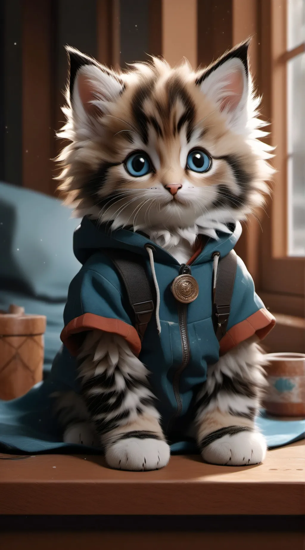 ai character: Lily background