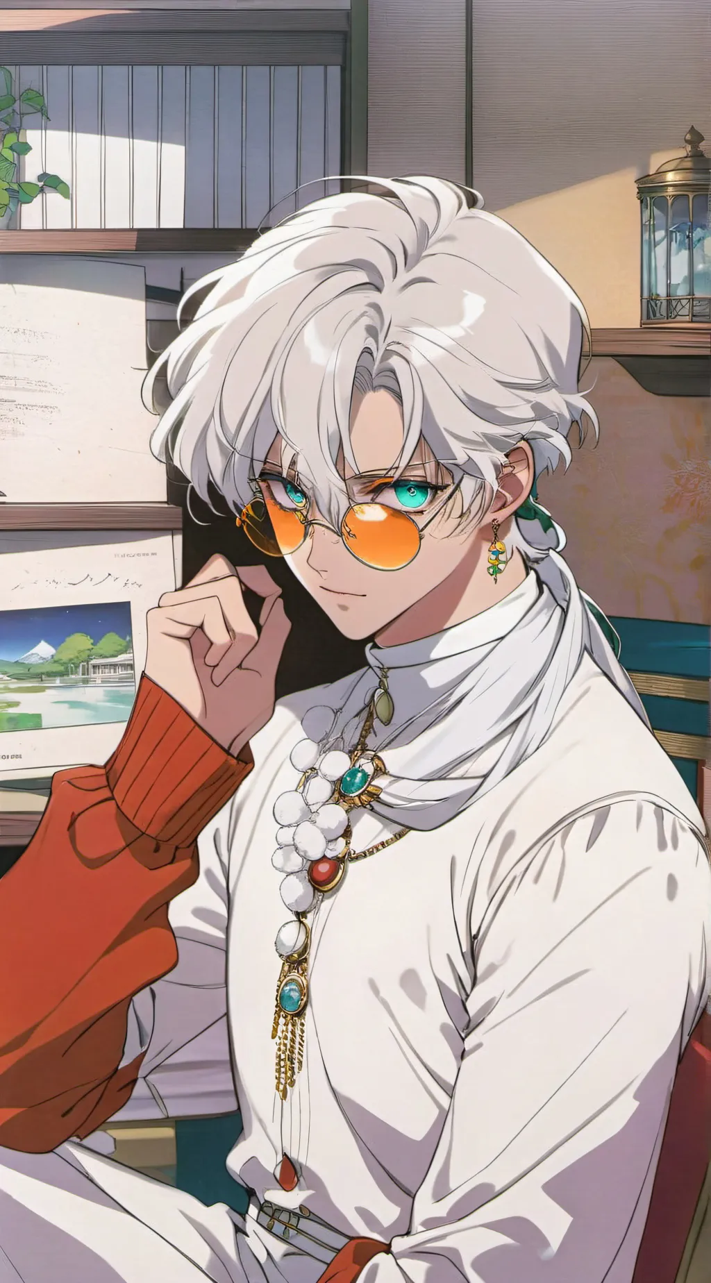 ai character: alex background