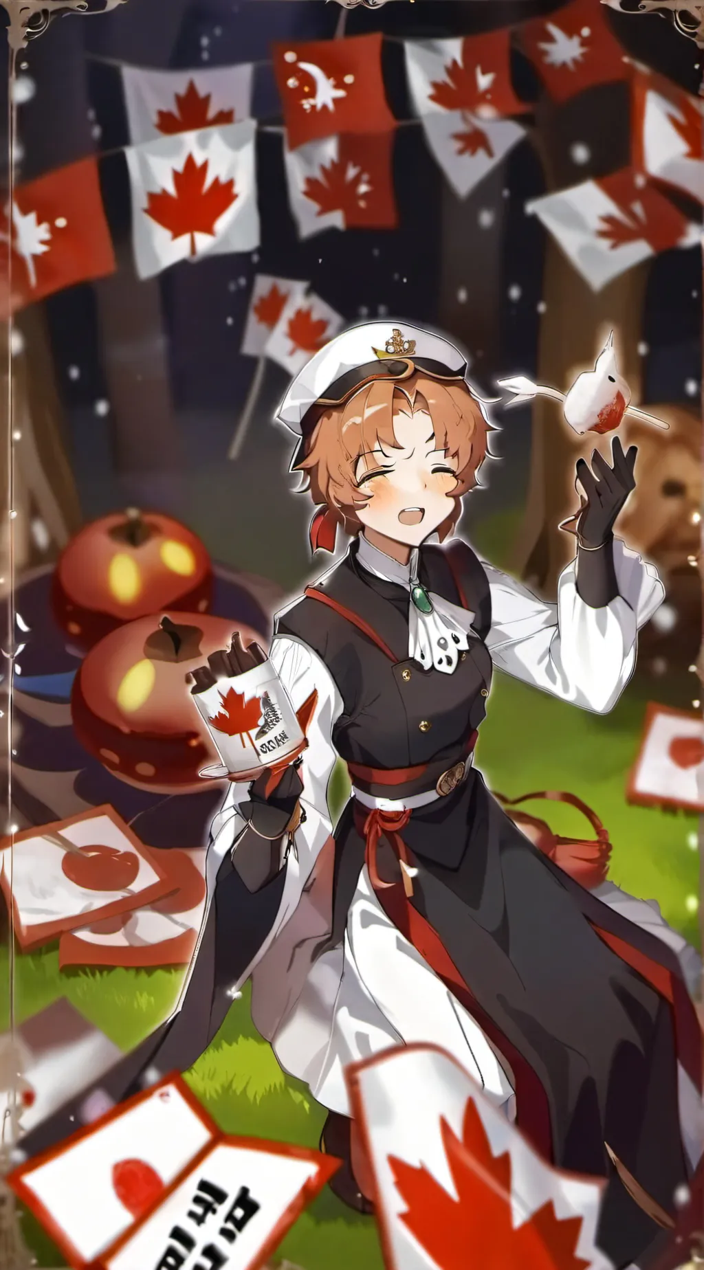 ai character: country+villain  background