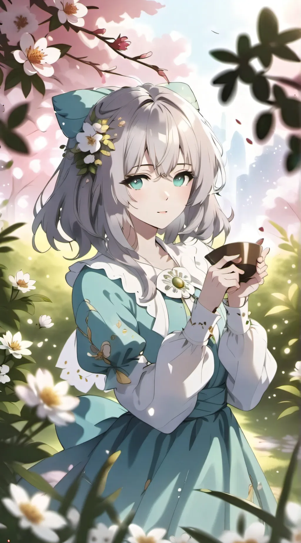 ai character: Sabrina  background