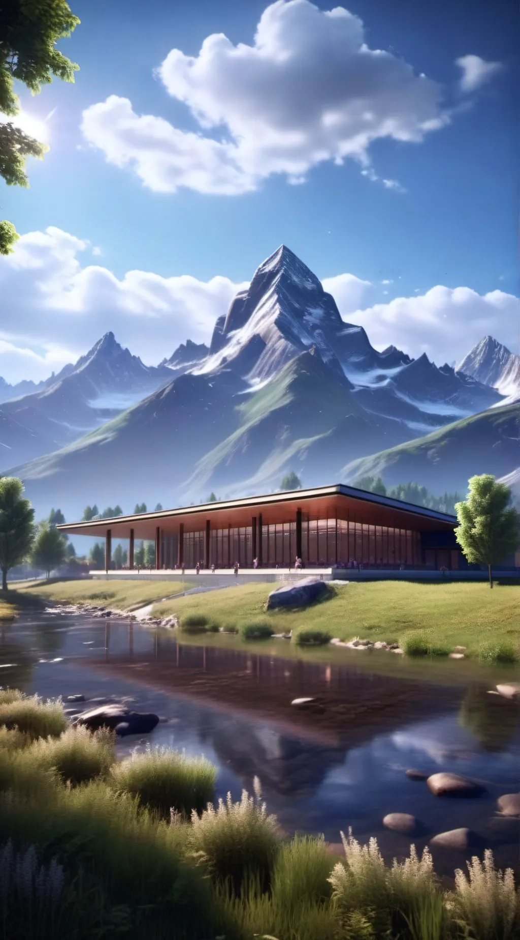 ai character: Camp Bear background