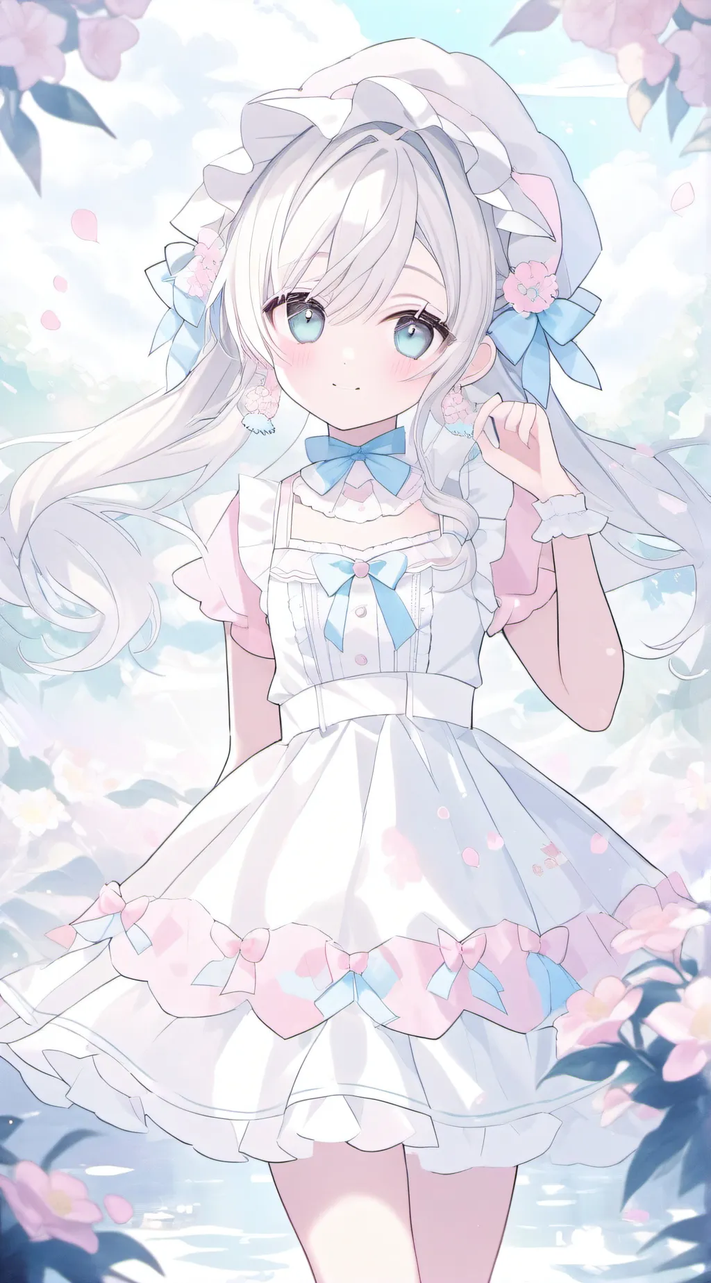 ai character: luna background